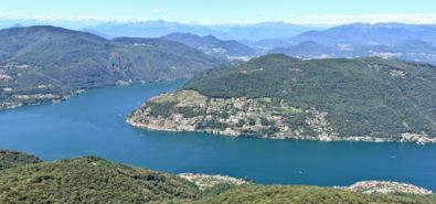 Panoramica dal Monte San Giorgio