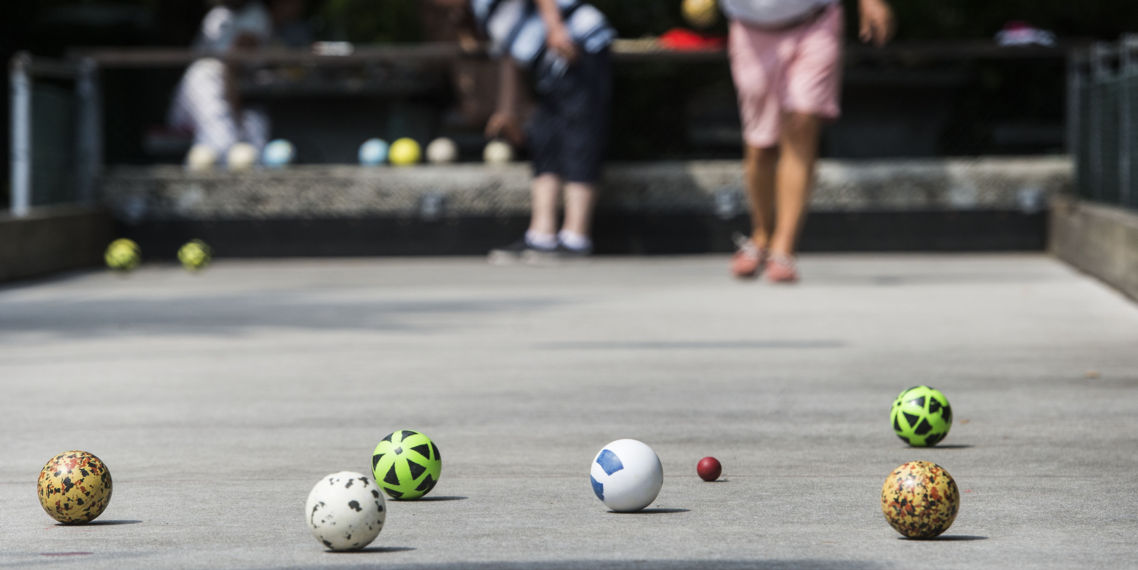 Amici del Ticino Das Bocciaspiel lernen